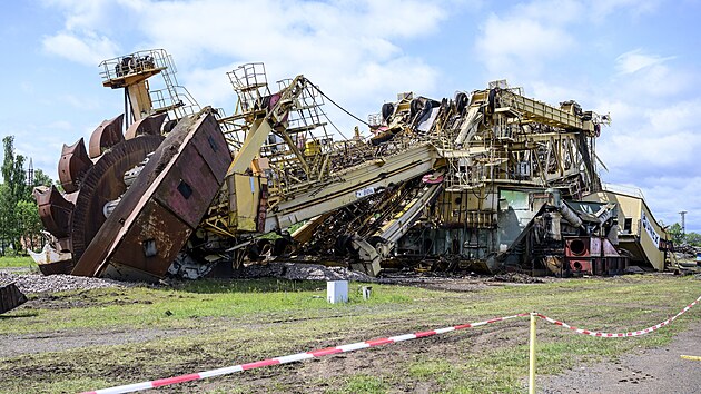 Rypadlo pezdvan Bezensk drak po odstelu. (6. ervna 2025)