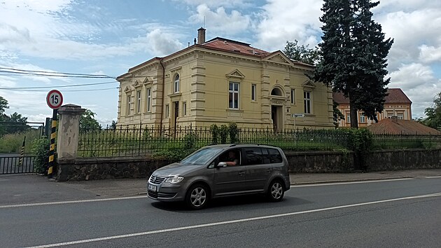 Bval arel mstskch technickch slueb v litomick sti Kocanda. (erven 2025)