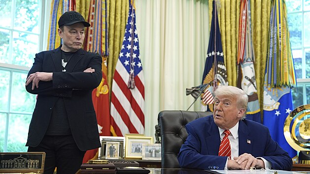 Roztržka mezi Elonem Muskem a americkým prezidentem Donaldem Trumpem se...