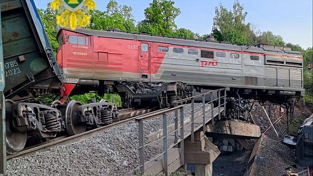 Yıkık köprüye bir tren çarptı, yedi kişi öldü. Rusya Ukrayna'yı suçluyor
