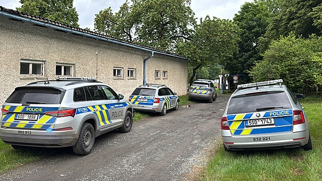 Stedoet policist zasahovali v autokempu Nov Rabyn. (8. ervna 2025)