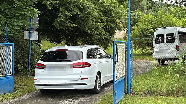 Stedoet policist zasahovali v autokempu Nov Rabyn. (8. ervna 2025)