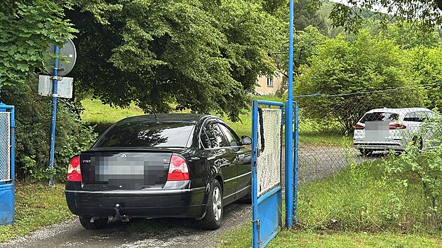 Stedoet policist zasahovali v autokempu Nov Rabyn. (8. ervna 2025)