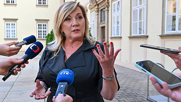 Alena Schillerov odpovd na dotazy novin po jednn brnnsk oblastn organizace hnut ANO o setrvn v koalici na magistrtu, 9. ervna 2025