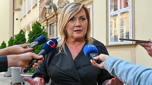 Alena Schillerov odpovd na dotazy novin po jednn brnnsk oblastn organizace hnut ANO o setrvn v koalici na magistrtu, 9. ervna 2025