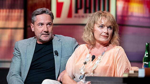 B�ra Munzarov� a Martin Trnavsk� v po�adu 7 p�d� Honzy D�dka (3. �ervna 2025)