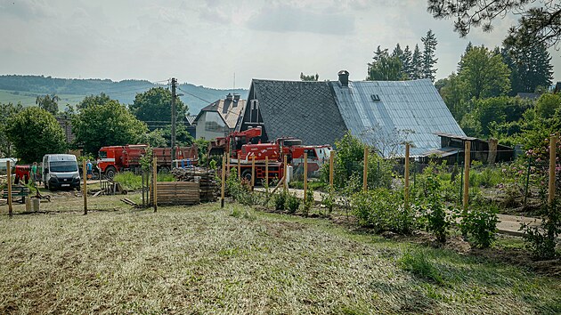 Daleice v Libereckm kraji bojuj s bahenn kalamitou. (3. ervna 2025)