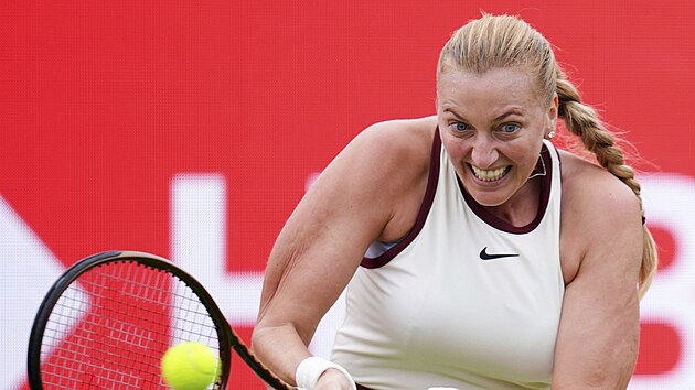 Petra Kvitová na turnaji v Londýn