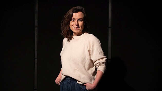 Re�is�rka Beata Parkanov� v Divadle Viola ku p��le�itosti zkou�ek novinky Jana bude brzy sb�rat lipov� kv�t