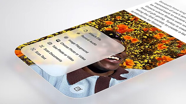 Design oznaovan jako tekut sklo pichz na vechny OS Applu