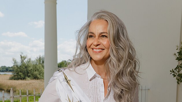 Finalistka soute Miss Universe esko 2025 Monika Exlerov