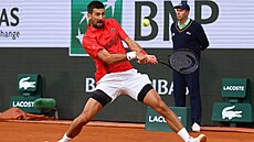 Novak Djokovi v semifinále Roland Garros.
