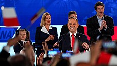 Vítz prezidentských voleb v Polsku Karol Nawrocki (1. ervna 2025)