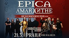 Epica a Amaranthe ve Foru Karlín