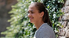 Basketbalová reprezentantka Eli�ka Hamzová.