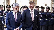 Návtva nizozemského královského páru, krále Willema-Alexandera a královny...