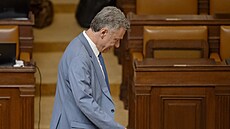 Ministr spravedlnosti Pavel Bla�ek, který se chystá opustit svou funkci,...