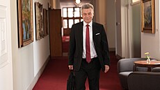 Ministr spravedlnosti Pavel Blaek dorazil na jednání vlády.(4. ervna 2025)