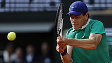 Jannik Sinner v prbhu finále Roland Garros.