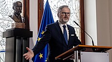 Premiér Petr Fiala (ODS) podal vyjádení k následným krokm v souvislosti s...