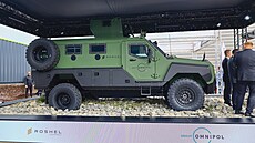 Obrnné vozidlo Senator MRAP na veletrhu IDET v Brn (28. kvtna 2025)
