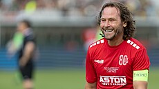 Pavel Nedvd na rozluce Tomáe Hübschmana.