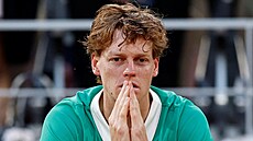 Skleslý Jannik Sinner po finálové poráce na Roland Garros.