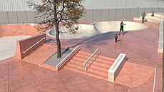 P�eká�ky z plechu a d�eva nahradí moderní celobetonový skatepark. Ten bude...