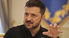 Ukrajinský prezident Volodymyr Zelenskyj. (4. ervna 2025)