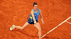 Francouzka Lois Boissonová ve �tvrtfinále Roland Garros
