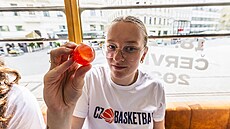Julia Reisingerová v basketbalové alin.