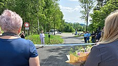 V pátek slavnostn� otev�eli novou p�íjezdovou cestu k vodnímu mlýnu v...