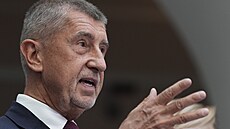 Pedseda opoziního hnutí ANO Andrej Babi ve Snmovn (5. ervna 2025)