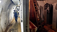Prohlídka Strahovského tunelu. V p�ípad� pot�eby má slou�it jako kryt, vejde se...