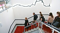 Alena Schillerová odchází z budovy magistrátu po jednání brnnské oblastní...