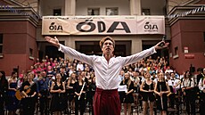 V ervnu roku 2024 vytvoily dva tisíce kolák olympijské kruhy pi píleitosti zahájení Olympiády dtí a mládee v eských Budjovicích.ilustraní snímek