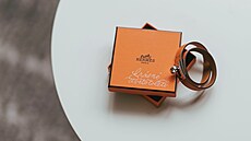 Kaligrafická zakázka od znaky Hermés v provedení Lucie patenkové. (9. ervna...