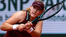Mirra Andrejevová v osmifinále Roland Garros.