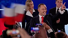 Zvít�zíme a zachráníme Polsko, vzkázal nov� zvolený prezident Nawrocki