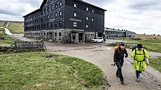 Luní bouda v Krkonoích je od nedle pístupná jen ubytovaným. (1. ervna 2025)