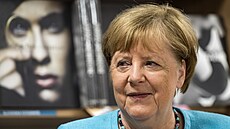 Angela Merkelová pijela do Prahy pedstavit své memoáry s názvem Svoboda,...