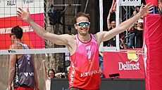 Je konec. Český volejbalista Ondřej Perušič se v Ostravě těší z bronzu.