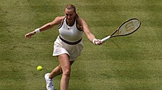 Petra Kvitová na turnaji v Londýn
