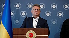 Námstek ukrajinského ministra zahranií Serhij Kyslycja. Ukrajina podle nj...
