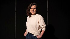 Re�isérka Beata Parkanová v Divadle Viola ku p�íle�itosti zkou�ek novinky Jana...