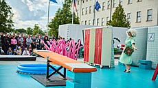 Cirk La Putyka v Trutnov odehrál premiéru inscenace Splash. (30. kvtna 2025)