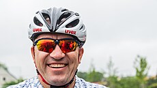 Pedseda KDU-SL a ministr zemdlství Marek Výborný v pedvolebním ase...