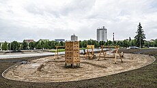 Jiín v bývalých kasárnách staví infrastrukturu pro novou obytnou tvr. (2....