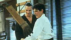 Thomas Ian Griffith a Ralph Macchio ve filmu Karate Kid 3 (1989)