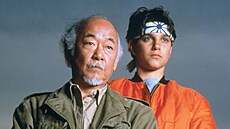 Pat Morita a Ralph Macchio ve filmu Karate Kid 3 (1989)